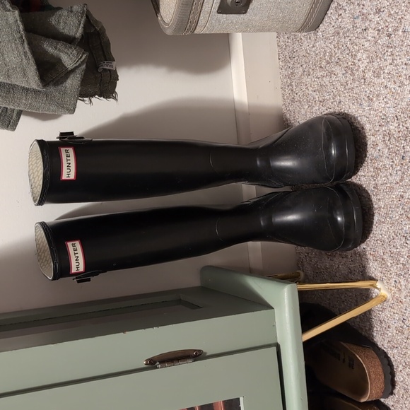 Hunter black rain boots - Picture 4 of 4